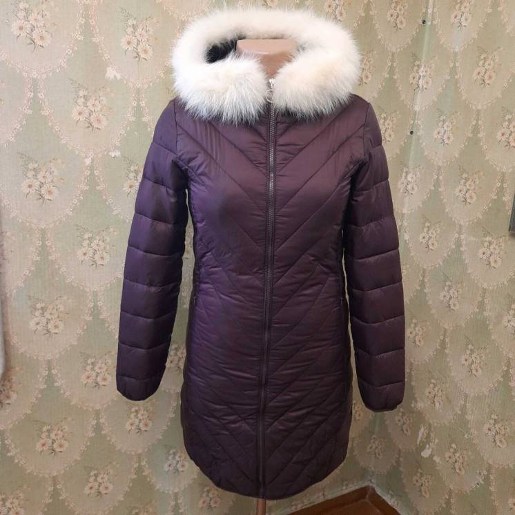 Куртка жіноча бордова Reserved демісезон, женская куртка фиолетовая