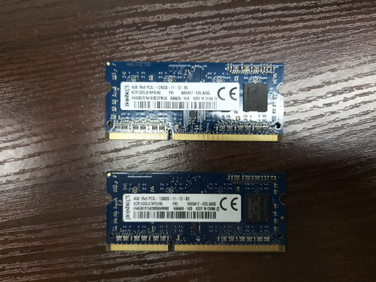 Оперативна пам'ять Kingston 4GB DDR3L 1Rx8 PC3L-12800S-11-12-B3