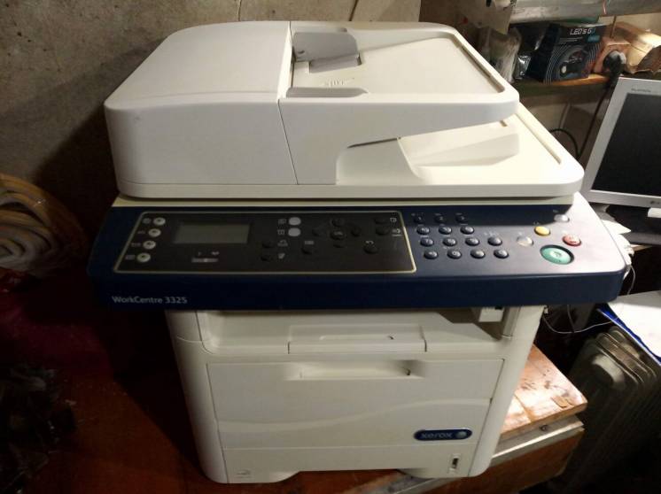 МФУ лазерный Xerox WorkCentre 3325 Wi-Fi Duplex Lan Принтер копир скан