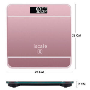 Весы напольные электронные iScale 2017D 180кг (0,1кг), с температурой