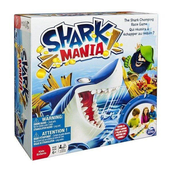 Настольная игра Акула мания Shark Mania Spin Master настолка детская
