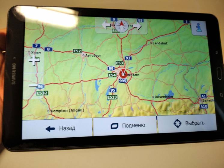 Вантажний GPS навігатор Samsung IGO Primo TIR/ADR Європа 2023р