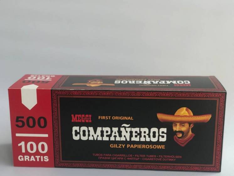 Гильзы для сигарет Companeros 500шт.