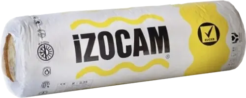 СКЛОВАТА IZOCAM 1200Х12500Х50ММ (15кв.м.): 660 грн. - Утеплювач і ...