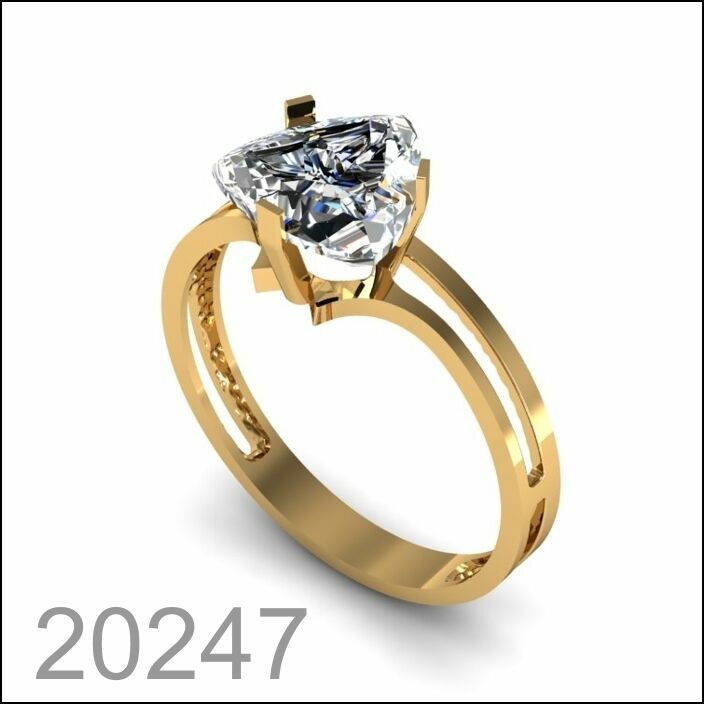 Золотий перстень 585 проби (20247)