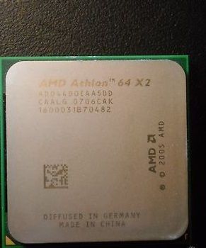 Процессор на 2 ядра  - AMD ATHLON X2 4400 + Socket am2 (2по 2.3Ghz sam2