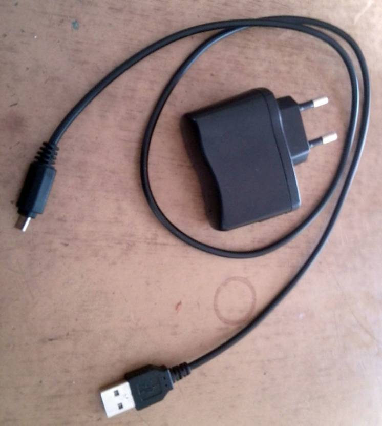 Переходник-Адаптер 220 в USB+USB кабель