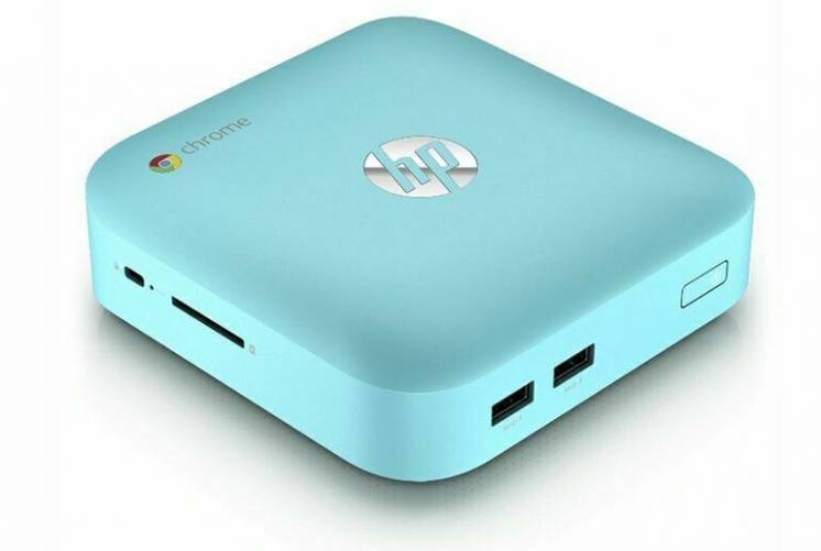 Hewlett-Packard HP Chromebox CB1-014 Голубой перламутр