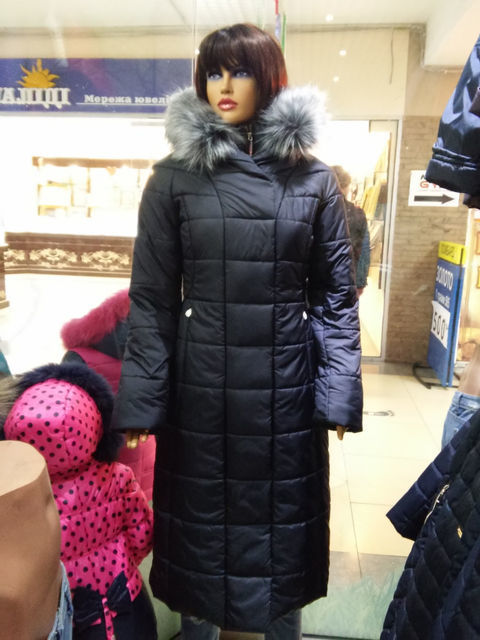 зимнее женское пальто до 58 размера
