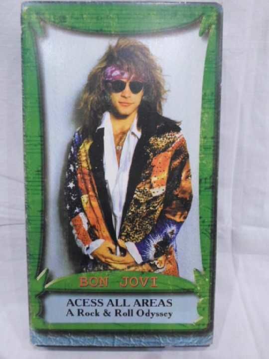 Bon Jovi (Acess All Areas) 1991. VHS. Видео кассета.