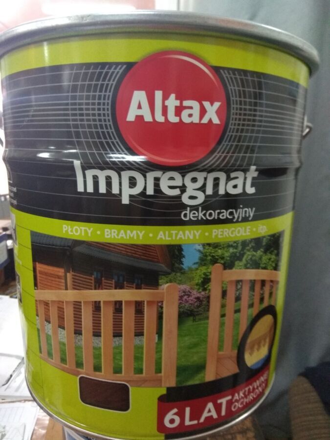 Защита древесины Altax Impregnat Do Drewna