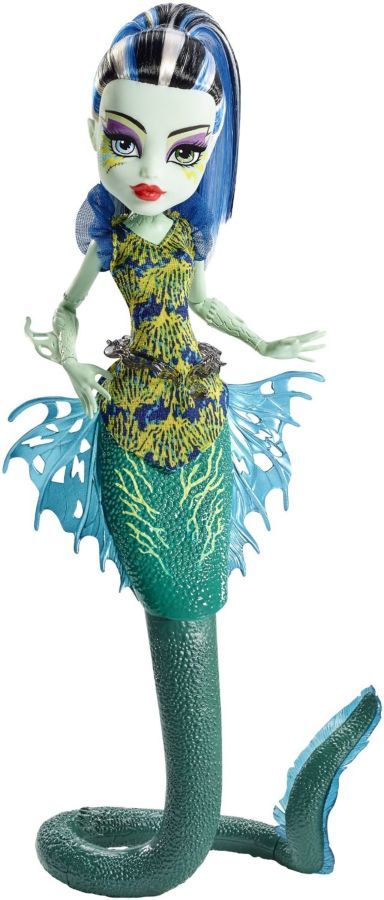 Monster high great scarrier reef Ghoulfish Frankie Stein
