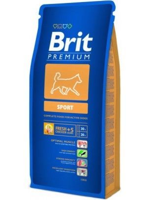 BRIT Premium Sport Брит премиум спорт - корм для активных собак 15кг
