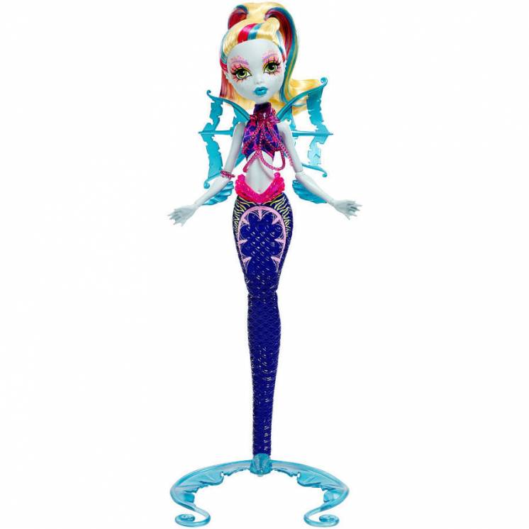 Monster High Great Scarrier Reef - Glowsome Ghoulfish Lagoona Blue