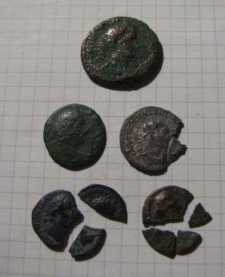 Подборка монет Древнего Рима: имп. Гордиан III и другие монеты