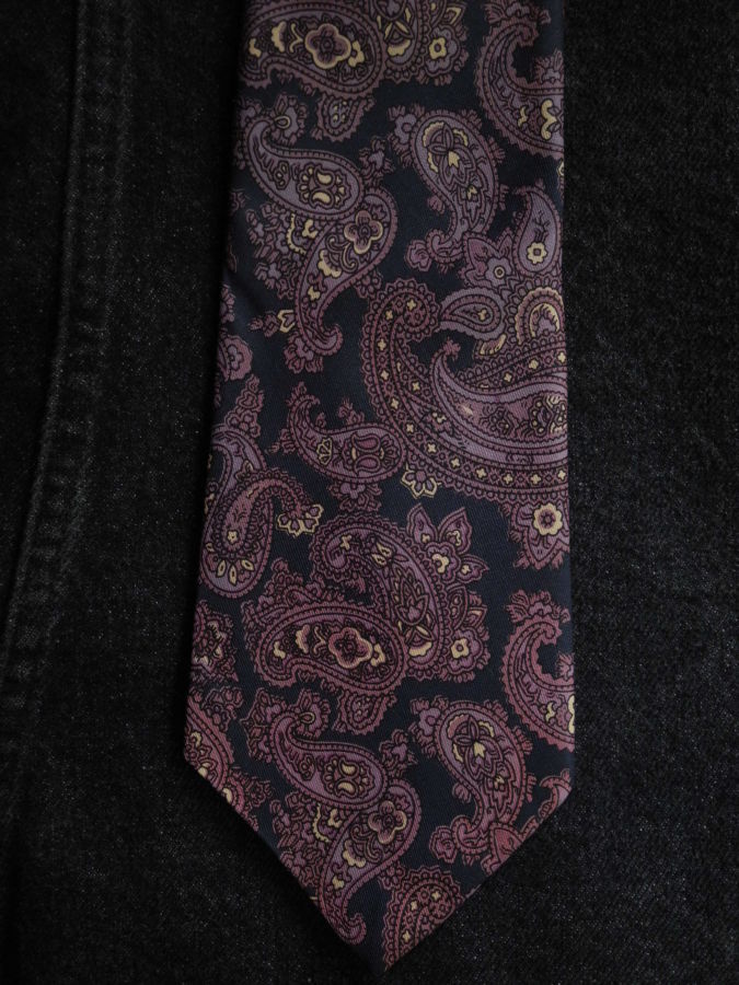 Мужской галстук с узорами расписной England