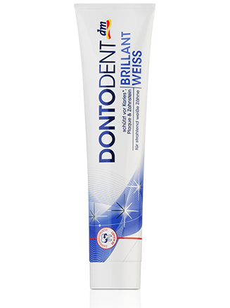 Зубная паста DONTODENT отбеливающая Brillant-weiss 125 мл