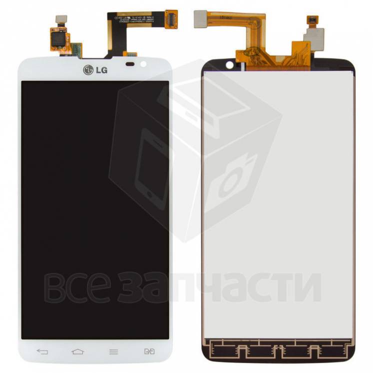 Дисплейный модуль LG D686 G Pro Lite Dual, белый,