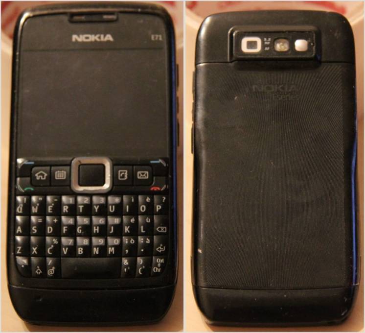 Nokia E71 Grey Steel  (оригинал)