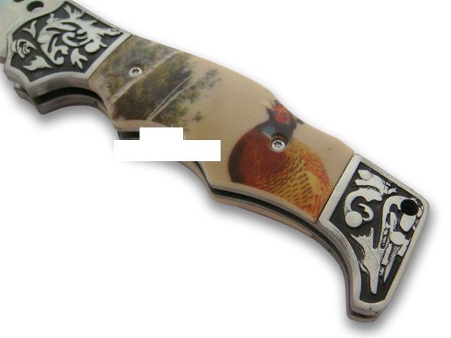 нож розкладной кандар 16.5 фазан