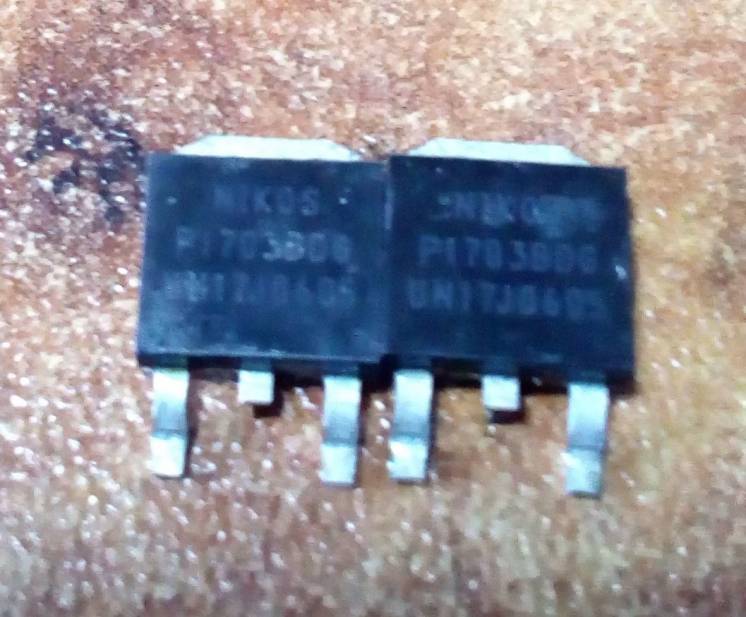 0418Ч - Транзистор N-канальный P1703BDG 25V 46A (2 шт.)