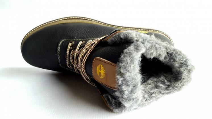 Мужские зимние кожаные ботинки Timberland Anser
