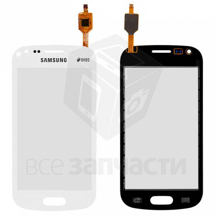 Сенсорный экран для мобильных телефонов Samsung S7560,S7562,белый,copy