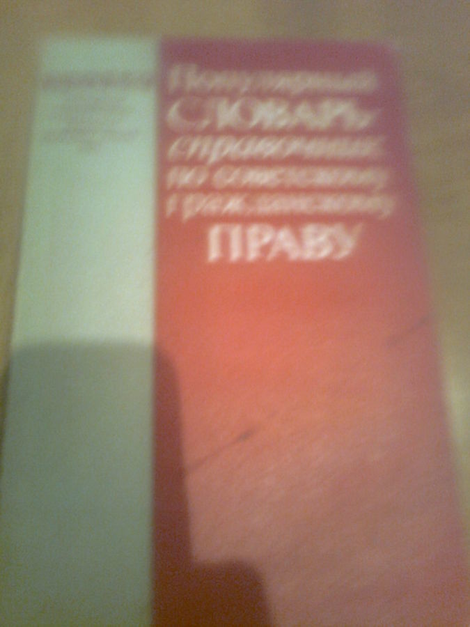 Популярный словарь-справочник по советскому гражданскому праву1983