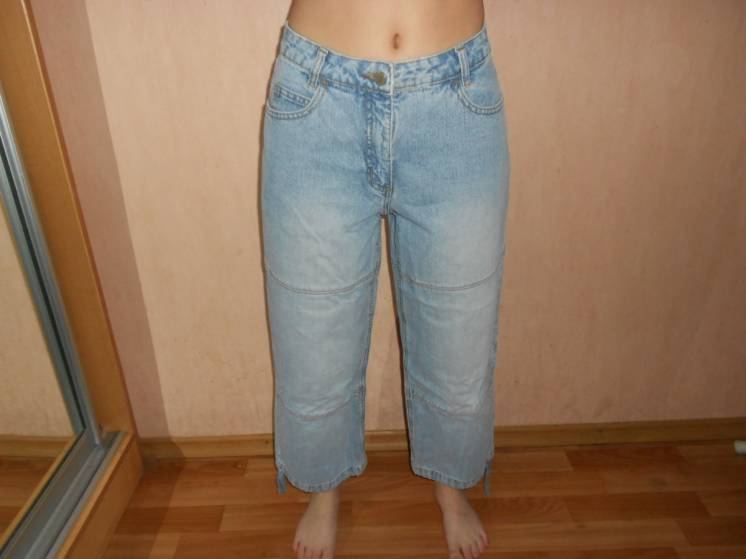 Летние джинсы, 38 размер, наш 44, бренд Bona Parte, новые, сток