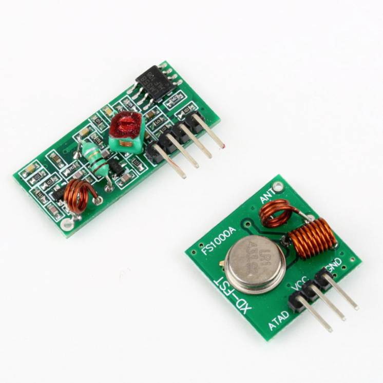 433 МГц передатчик MX-FS-03V и приемник MX-05V беспроводной, Arduino