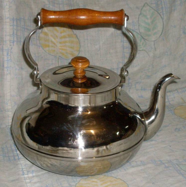 Винтажный старинный, ретро чайник Кольчугино.
