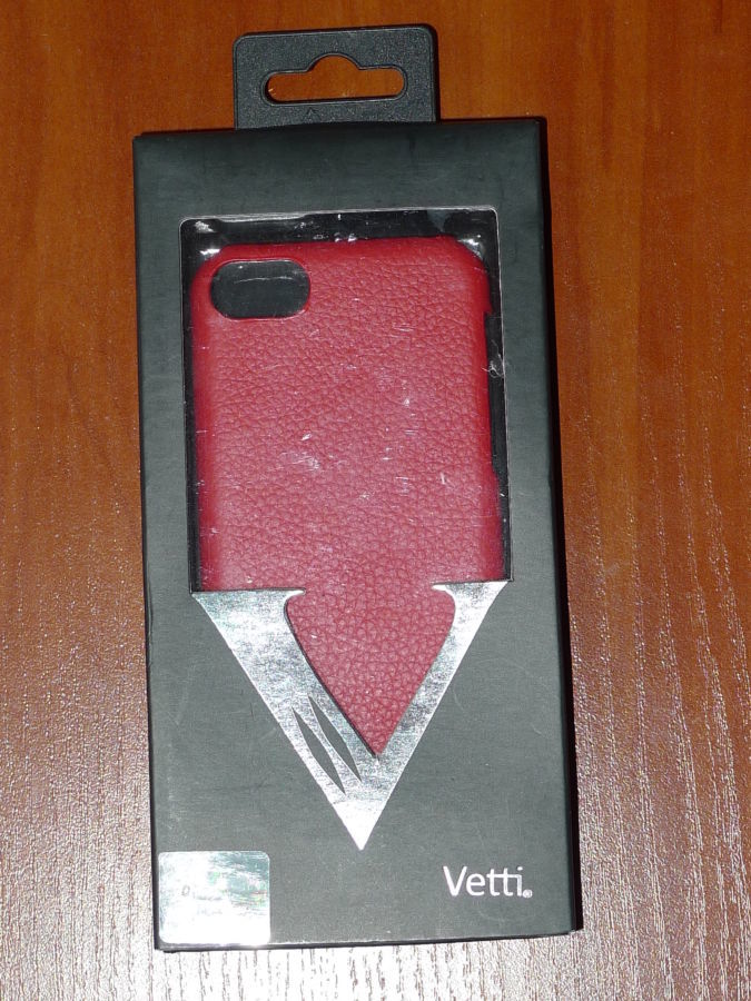 Чехол бампер Vetti Craft iPhone 5C Snap Cover Red