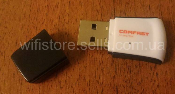 Wifi адаптер Comfast Cf-wu720n Black