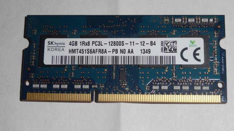 SO-DDR3 1600 4 gb к ноутбуку