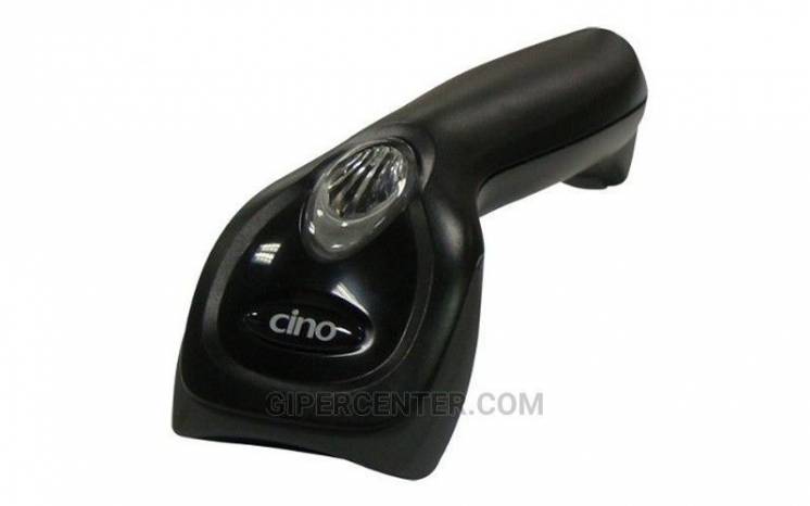 Ручной сканер штрих-кодов Cino F560 черный (PS/2)