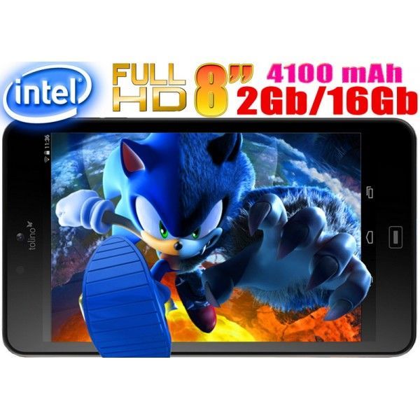 Мощный планшет Tolino Intel 8 Core, 2Gb RAM, 8'' FullHD