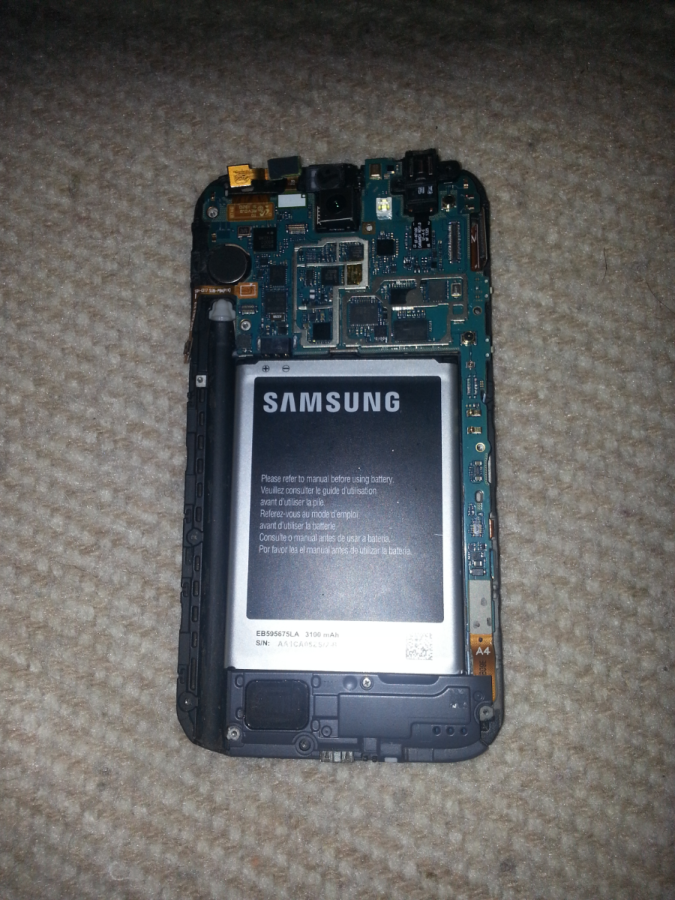 Samsung galaxy note 2 системная плата