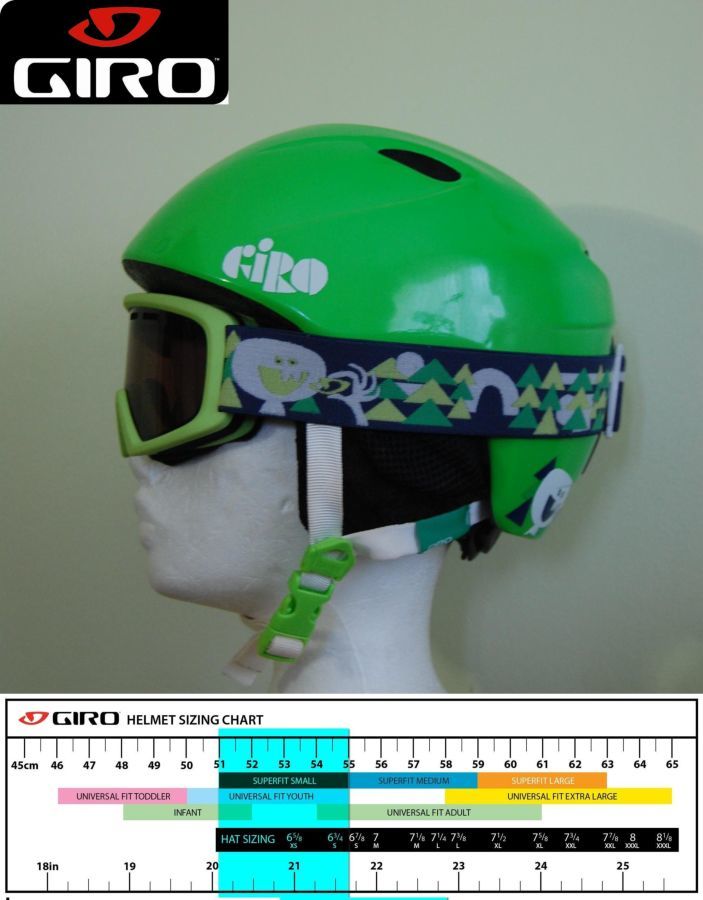 Горнолыжный шлем Giro Slingshot + маска Giro Rev Junior Ski Goggles