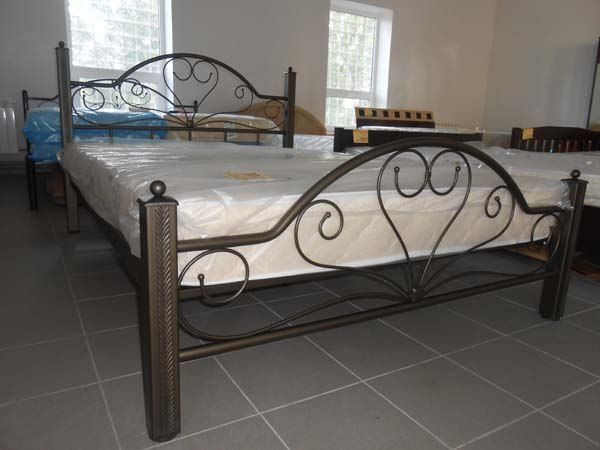 Кровать двухспальная металлическая 160х200 - осенняя распродажа