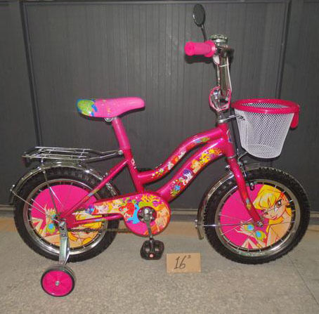 Мустанг Вінкс 12, 14 дюймів для дівчинки двоколісний велосипед Mus