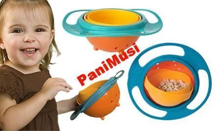 Детская тарелка с крышкой Gyro Bowl Тарелка непроливайка, нерассыпайка