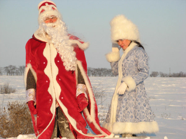 Дед Мороз и Снегурочка на поселке Котовского! Одесса