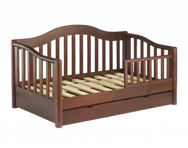 Кровать односпальная деревянная / К1-12