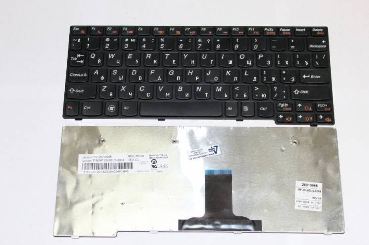 Клавиатура Lenovo S10-3 S10-3s S100 S110