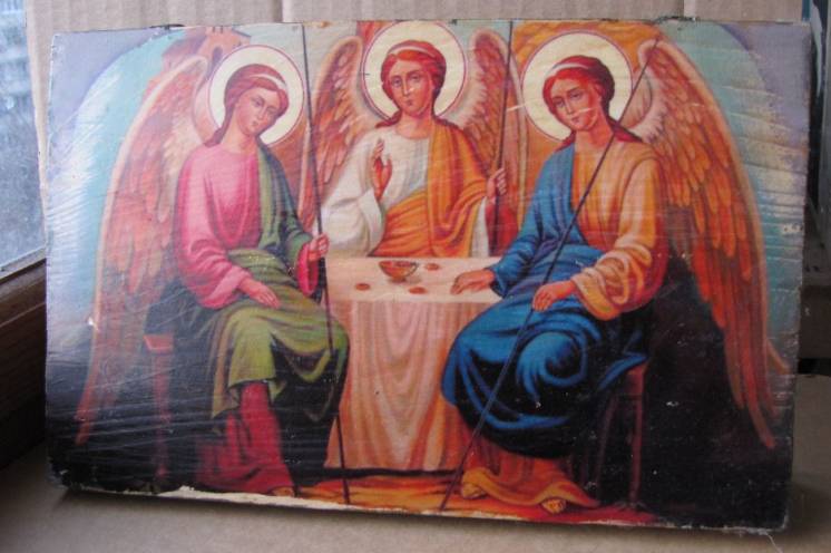 Икона Святая Троица (другой вид)