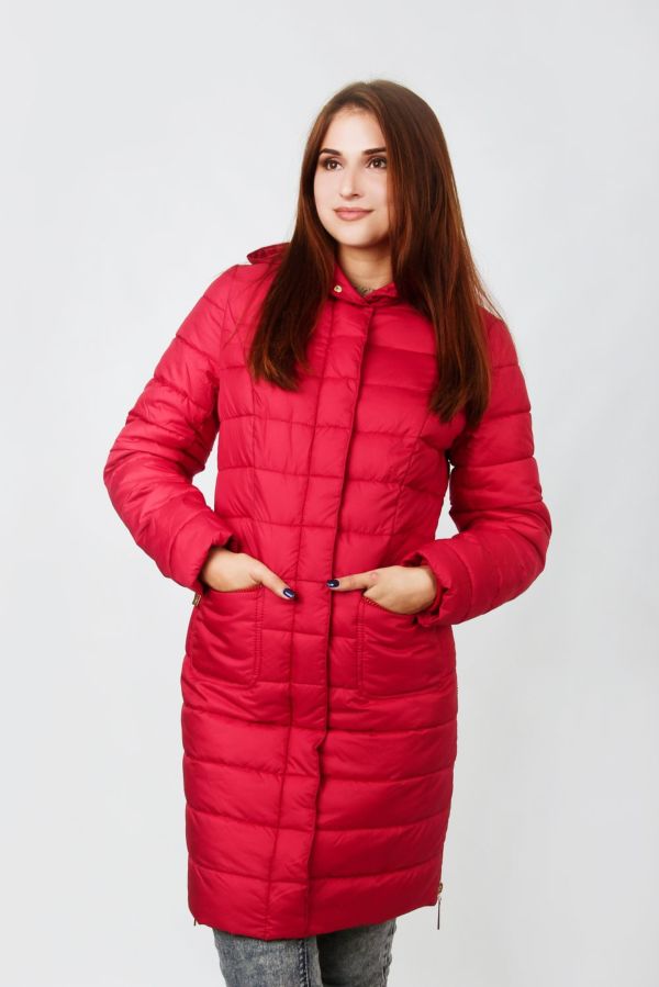 Женская куртка Ираида (красный)