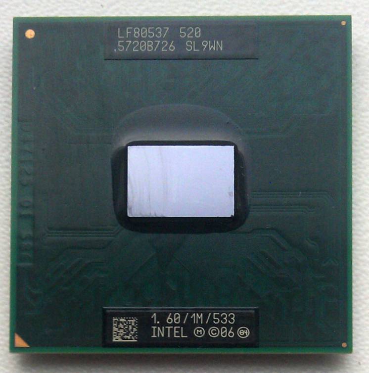 Процессор для ноутбука Intel Celeron M 520