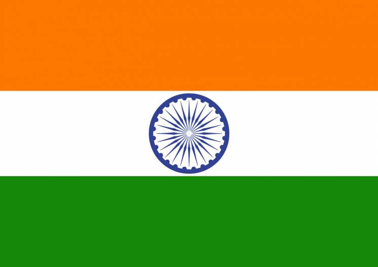 Индийский флаг / Индия 150 на 90 см, есть другие флаги