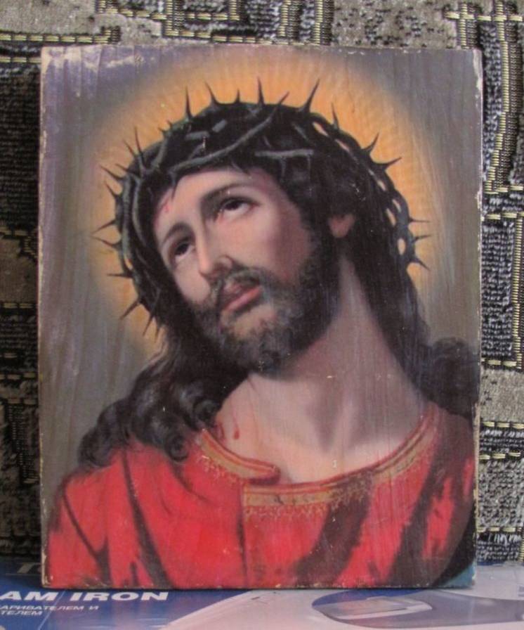 Икона: Иисуса Христа (Европейский Стиль)