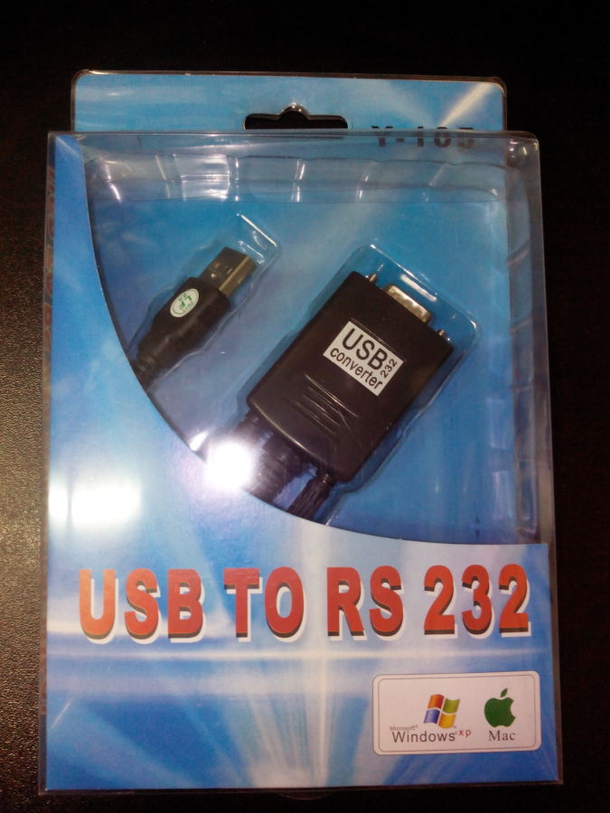 Кабель USB-COM TO RS 232